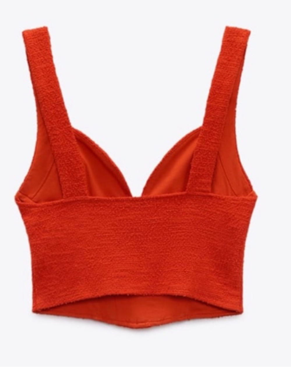 Zara Textured Corset Top - Picture 4 of 14